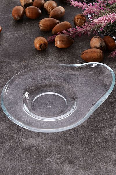 Paşabahçe 54741 6-Piece Almond Tea Plate