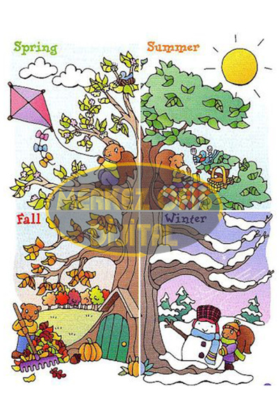 MOD İLKOKUL MEVSİM ŞERİDİ POSTER 50X70 CM