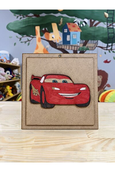 zeynepin atolyesi Arabalar Şimşek McQueen Boyama Seti