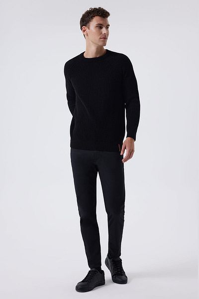 Lee Cooper Мъжки пуловер Albert, черен