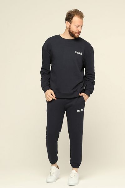 Owut Collection Ανδρικό σετ φόρμας με επίπεδη στάμπα με λεπτομέρειες