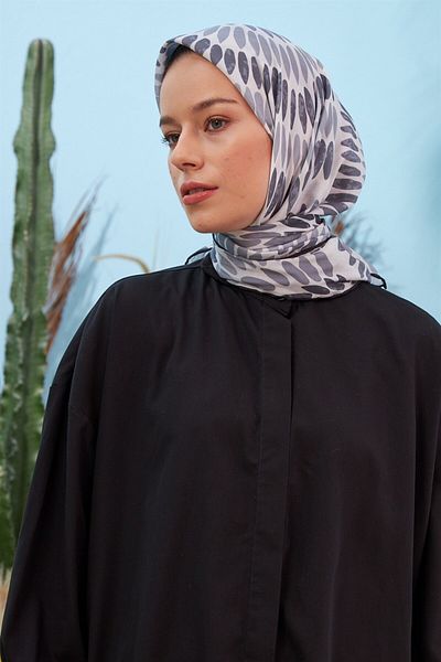 İpekhan Βαμβακερό Φουλάρι - Μοτίβο Ματσάκι - Ihe1068-01