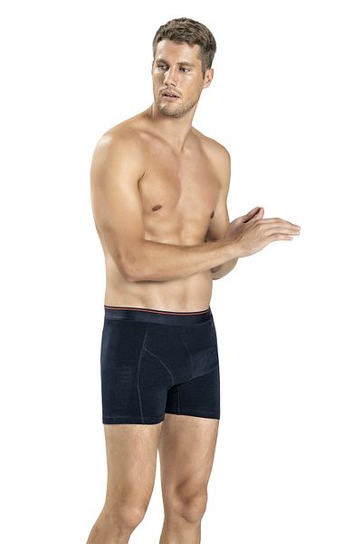 Jiber Ανδρικό Navy Blue Cotton Lycra Boxer 3 τεμαχίων 267