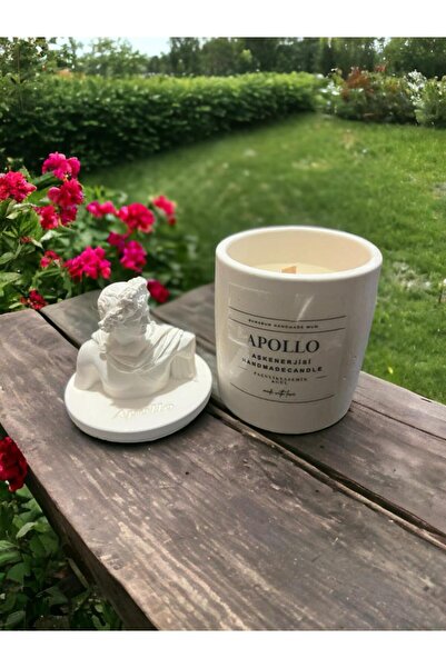 ARALMİNİAVM Dekoratif Aşk Enerji Apollo Mini Heykeli Mumları Kokulu Mum Özel ...