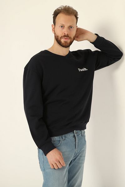 Owut Collection Ανδρικό φούτερ με λαιμόκοψη V
