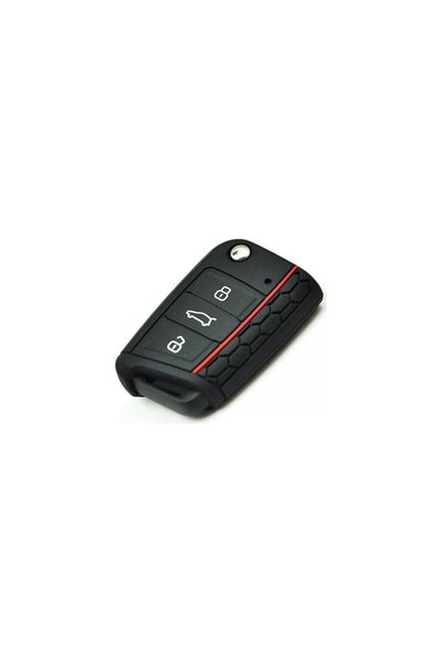 Generic Brand Ik Tuning Volkswagen Polo Golf 7 7.5 Seat Fr Ibiza Silicone Key Case