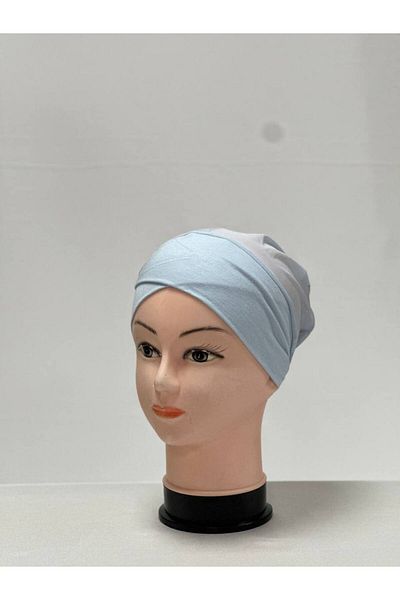 AWAM SILK Awam Silk Tulle Cross-Laced Combed Cotton Bonnet