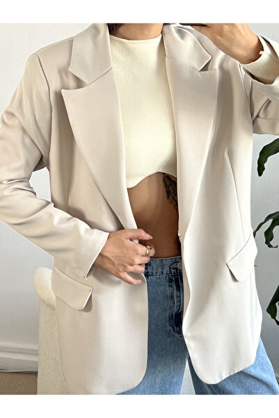 minaaise Оверсайз блейзер з каменем - 24022