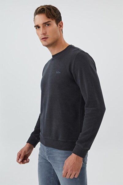 Lee Cooper Newdwade Ανδρικό φούτερ με λαιμόκοψη καραμέλα