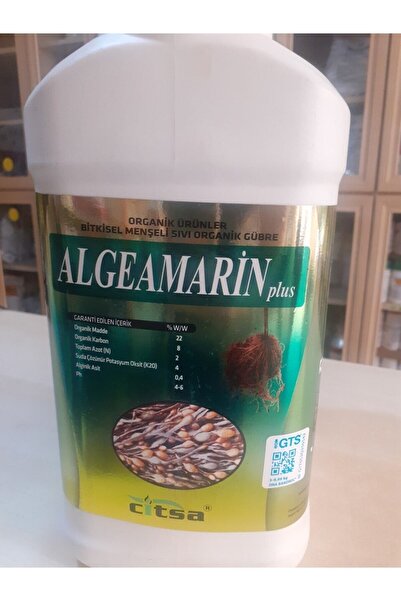 CİTSA Algeamarin Plus Sıvı Deniz Yosunu 5 Lt Köklendirici , Bitki Stres Giderici
