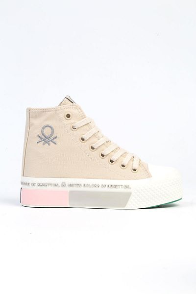 Benetton ® |   BN-30942 - 3114 Bej - Pantofi sport pentru femei