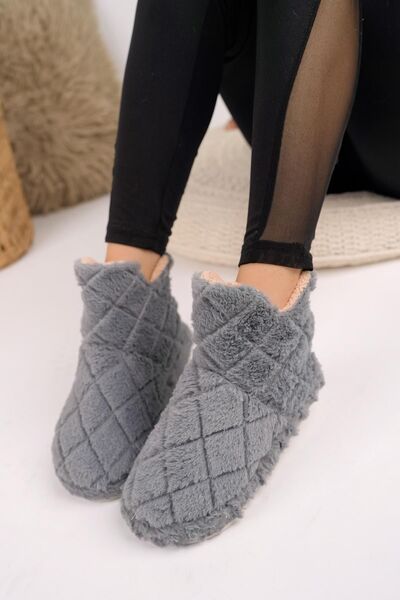 StWenn Kadın Panduf Ev Botu Ev Ayakkabısı Kalın Hafif Kaymaz Taban