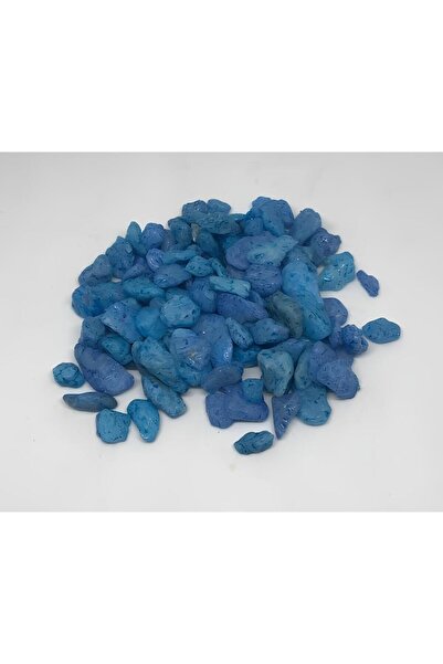 TABDA RENKLİ ÇAKIL TAŞI DEKORATİF SÜSLEME MAVİ 5-10 MM 1000 GR