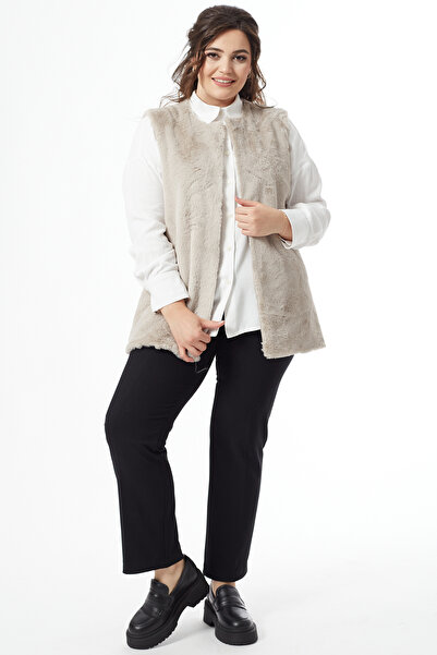 Moda Alba ΠΕΤΡΑ ΓΥΝΑΙΚΕΙΑ ΜΕΓΕΘΟΣ ΜΕΓΕΘΟΣ ΜΕ ΛΕΠΤΟ ΓΟΥΝΑΖΙ ΕΣΩΤΕΡΙΚΗ Φόδρα