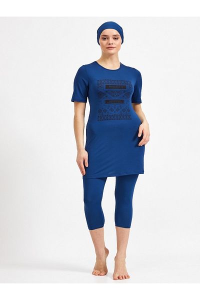 MARESİVA 0578 Hijab Zero Sleeve Swimsuit