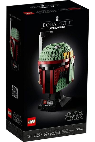 LEGO Star Wars Boba Fett Helmet 75277 - Collectible Creative Mode for Adults Who Love Star Wars