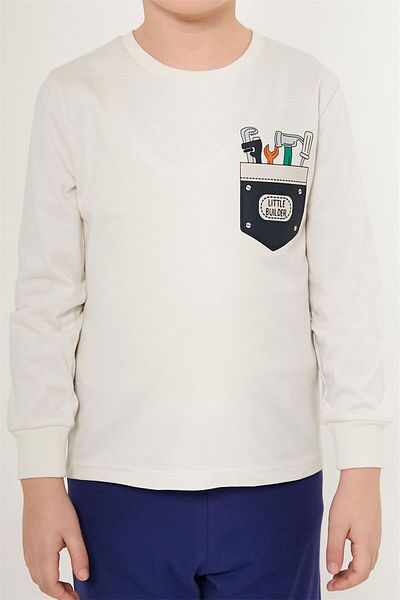 ROLY POLY RolyPoly Σετ Πιτζάμες Ανδρικό Παιδικό Stone RP3197-2