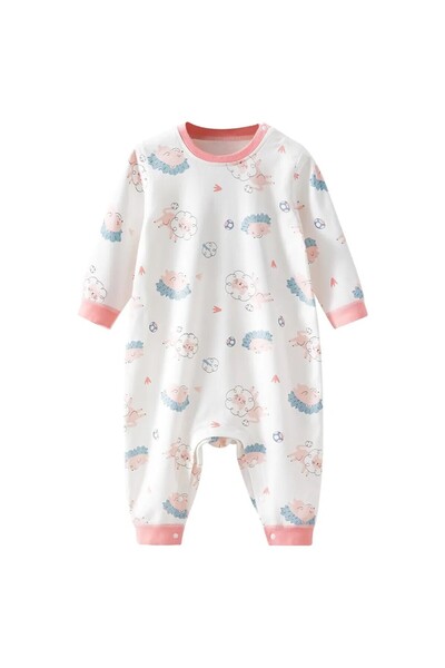 naynes بذلة أطفال بأكمام طويلة - بيجامات - سالوبيت، 100% قطن عضوي، للفصول الأ...