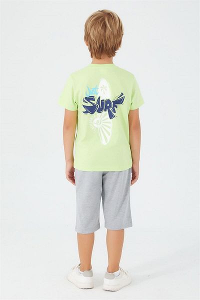 ROLY POLY RolyPoly Boy's Summer Bermuda Capri Suit Lime RP3024-2