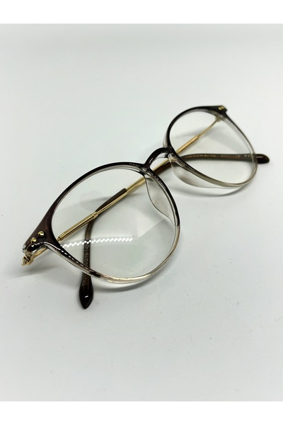 funeyes Gianna Unisex Kadın Erkek Kahverengi Degrade Mavi Işık Korumalı Blue ...