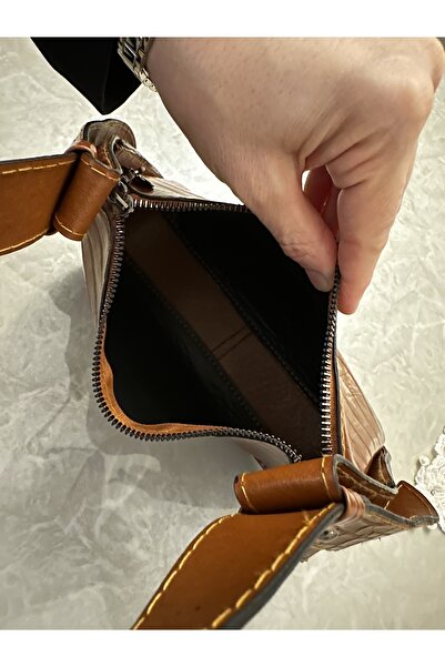 mossi Taba Crocodile Artificial Leather Women's Hand and Shoulder Bag Mother's Bag