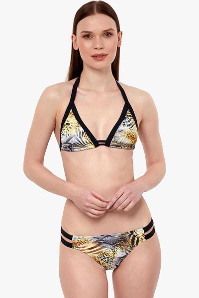 AYYILDIZ 9723 Leopard Bikini Set
