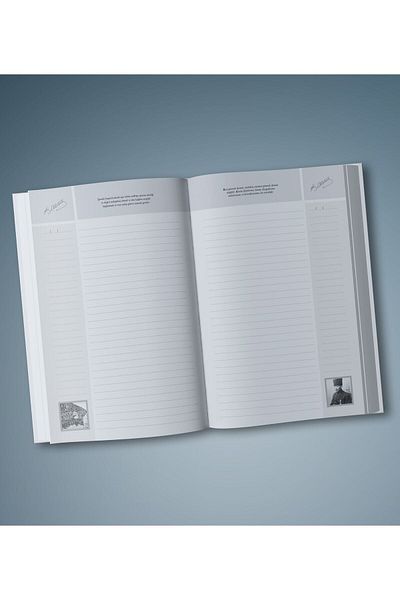Halk Kitabevi Ataturk Planning Notebook 128 Pages Trablusgarp 13,5x19,5cm