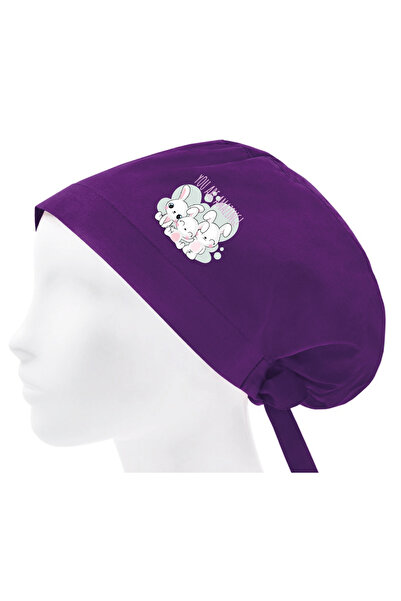 YNK Șapcă drăguță cu temă iepure Șapcă chirurgicală standard și supradimensio...