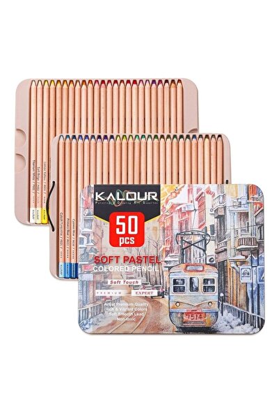 Art Tone Kalour Profesyonel Artist Soft Pastel Boya Kalem Seti 50li