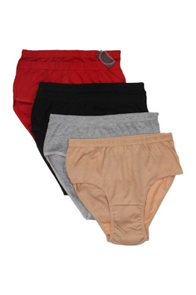 GÜMÜŞ Ασημί-ελαστικό σε χρώμα ψηλόμεσο εσώρουχο (συσκευασία 2 τεμαχίων)