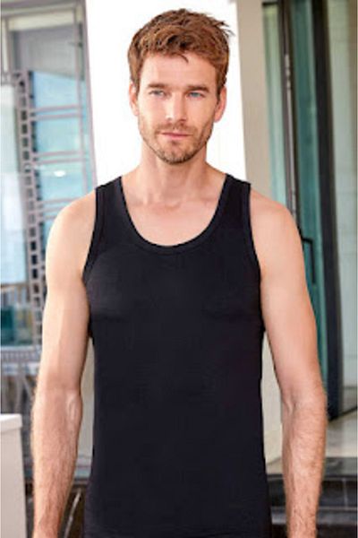 Berrak Men's Combed Cotton Undershirt - Colorful and Strappy (Pack of 2)
