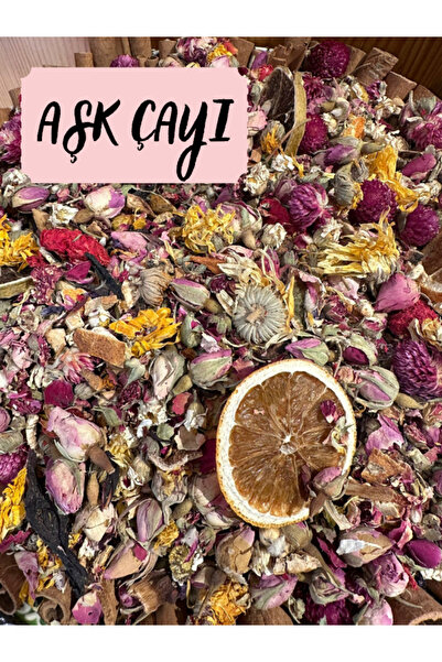 Aktarzane Aşk Çayı enerj yükseltici güllerden oluşmuş doğal özel karışımlı gü...