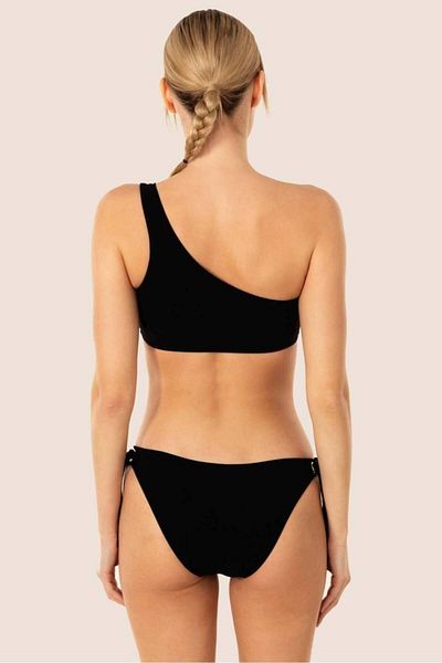 AYYILDIZ Set bikini negru cu un singur umăr Ayyıldız 3405