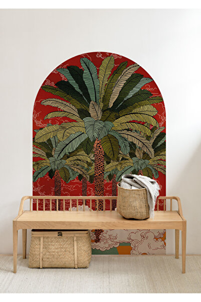 WALLHUMAN ملصق حائط على شكل شجرة الحياة البوهيمية