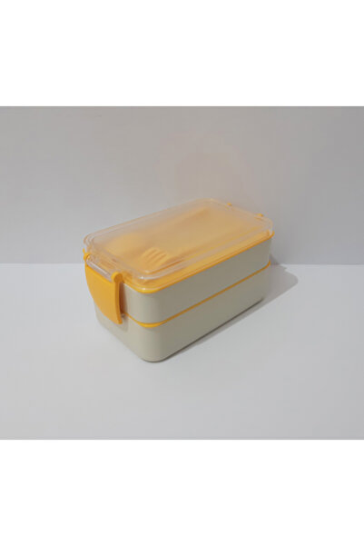 renkli çiçekler Double Layer Food Storage Container Lunch Box Lunch Box For School Office Picnic