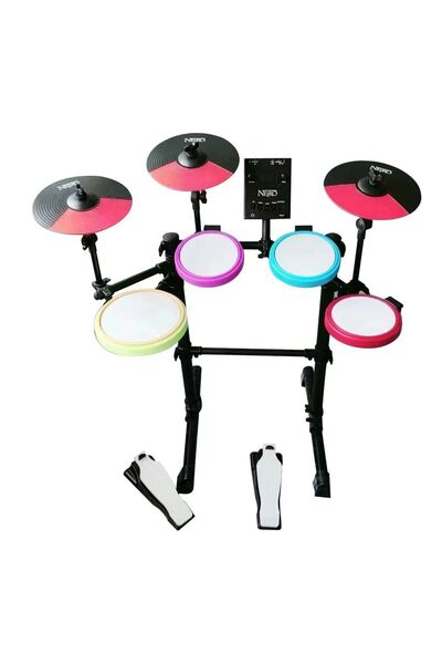 Neiro NDSS-120 Yeni Nesil Meşet Deri Desing Dijital Bateri Renkli Kasa