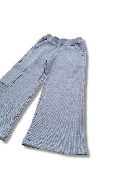 BOBBY JR KİDSWEAR GIRL'S TROUSERS WITH SIDE POCKETS WID LEG CASSUIT