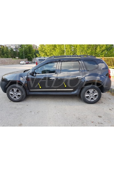 ANDOTOAKSESUAR Dacia Duster Krom Yan Kapı Çıtası 4 Prç. 2009 - 2017