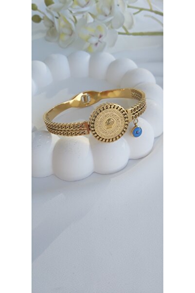 staınless steel Çelik Çeyrekli Kararmaz Kelepçe