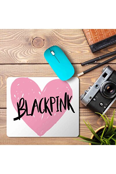 ART HEDİYE μαύρο ροζ 3 Εκτυπωμένο Mouse Pad Mousepad.jpg