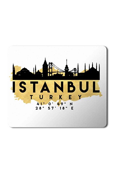 ART HEDİYE Istanbul Turcia Coordonate Imprimat Mouse Pad Mousepad.jpg