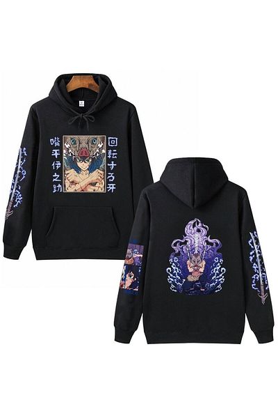 Tarzsokak Demon Slayer Kamado Tanjirou Hooded Hoodie Mod690 14580