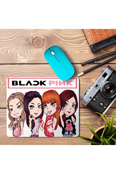 ART HEDİYE Μαύρο ροζ 4 τεμαχίων Mouse Pad Τυπωμένο Mouse Pad Mousepad.jpg