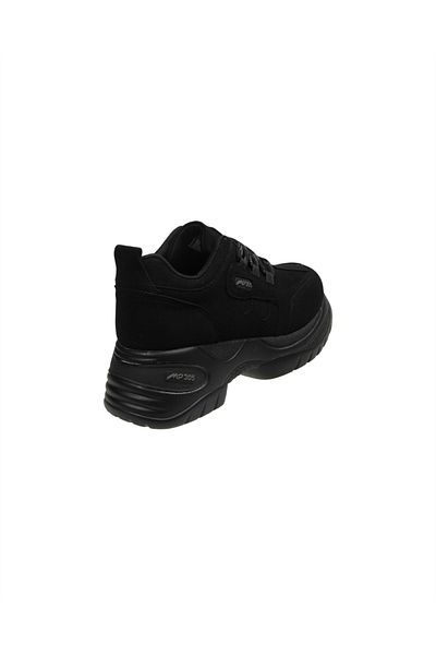 M.P. Zn 212-305 Mp Black High-Sole Women's Casual Shoes