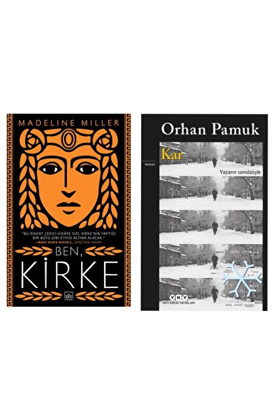 İthaki Yayınları Ben Kirke - Madeline Miller - Kar - Orhan Pamuk