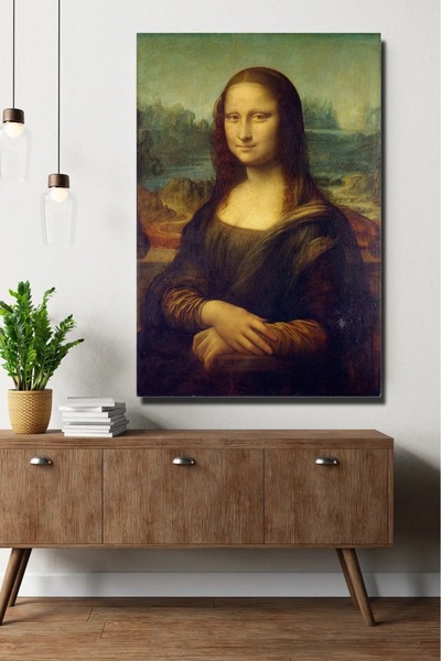 CANVASUM Leonardo Da Vinci Mona Lisa KANVAS TABLO AR030364