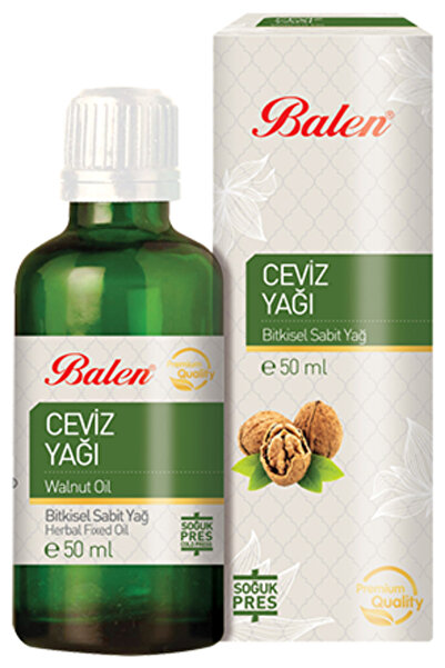 Balen Ceviz Yağı Soğuk Pres 50 ml Balen