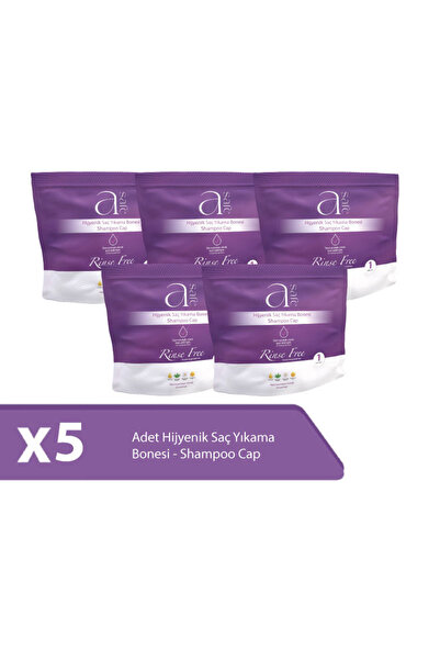 ASAFE A SAFE Hijyenik Saç Yıkama Bonesi 5'Lİ PAKET