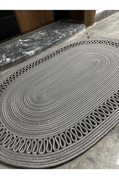 MaVaux Amsterdam Series Jute, Patterned Doorstep, Doormat, Bathroom Mat, Balcony Mat / Gift, Houseware