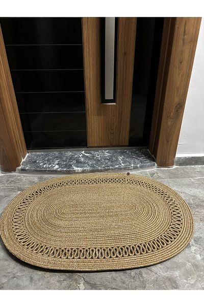 MaVaux Amsterdam Series Jute, Patterned Doorstep, Doormat, Bathroom Mat, Balcony Mat / Gift, Houseware